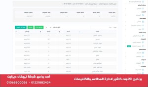برنامج اكتيف كاشير لادارة المطاعم والكافيهات والسوبر ماركت Active Cashier